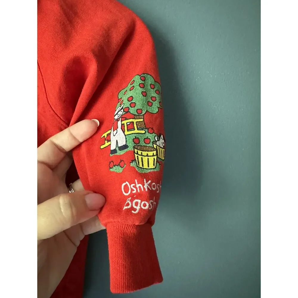 Vintage Oshkosh Apple‎ Farm Polo Shirt